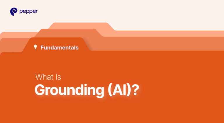 Grounding in AI