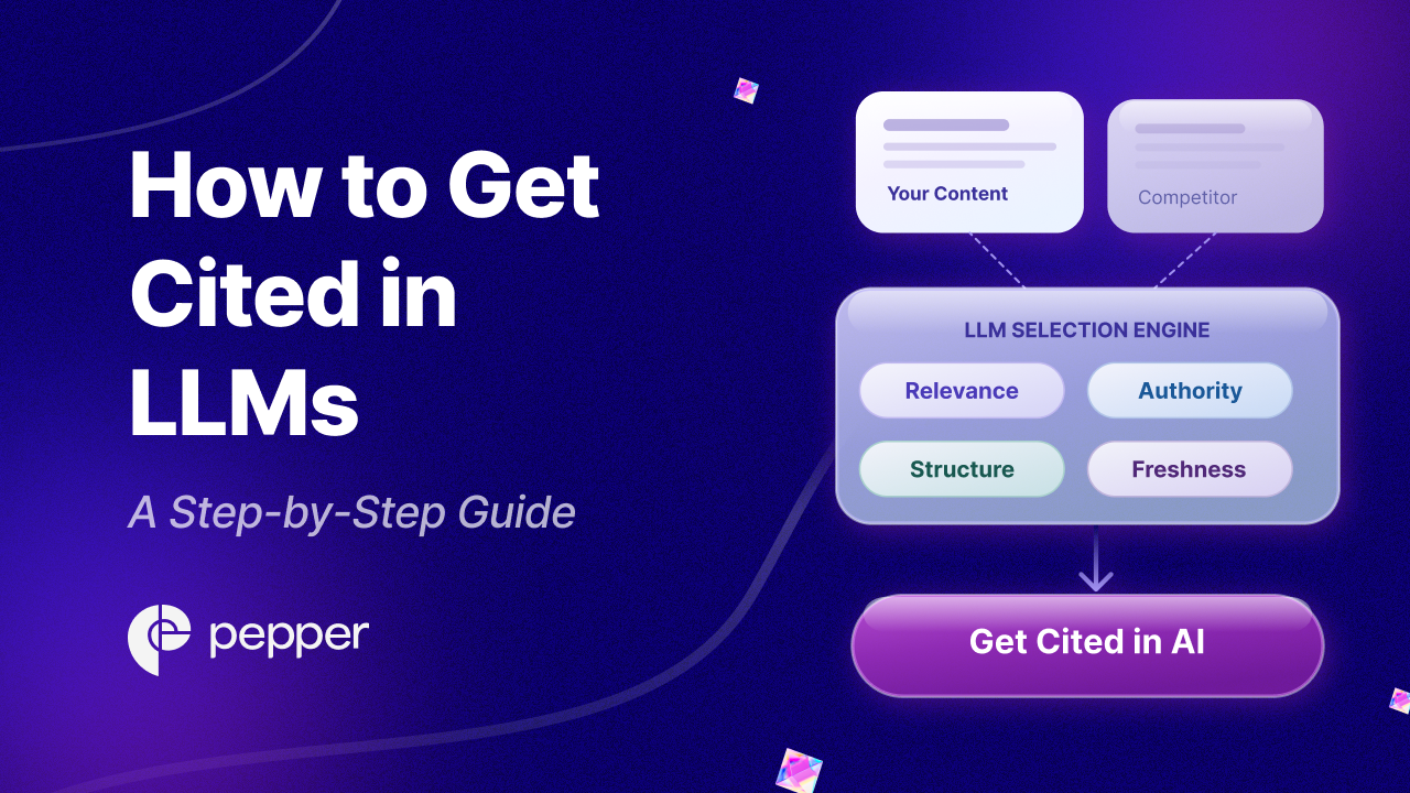 How to Get Cited in LLMs: A Step-by-Step Guide