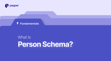 What is Person Schema?