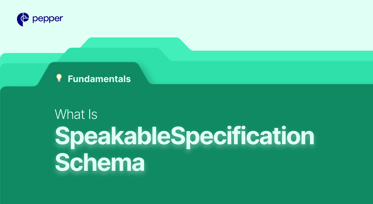 SpeakableSpecification Schema: Teaching Voice Assistants What to Read Out Loud