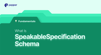 What is SpeakableSpecification?