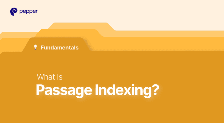 Passage Indexing
