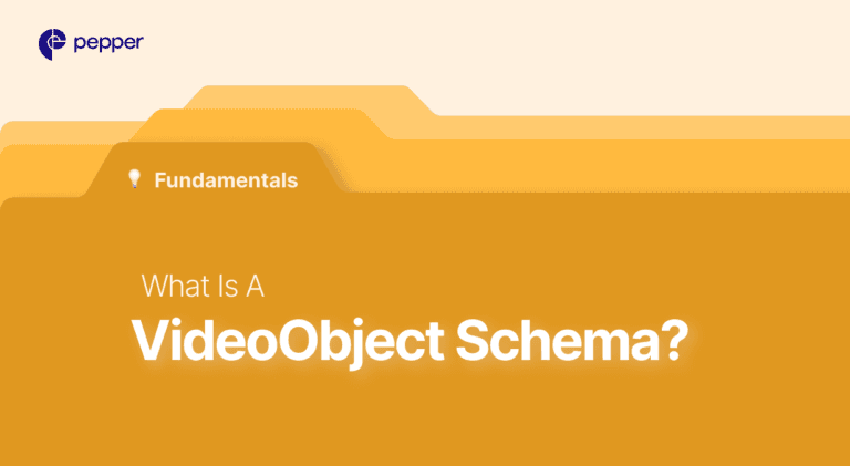 Video Object Schema