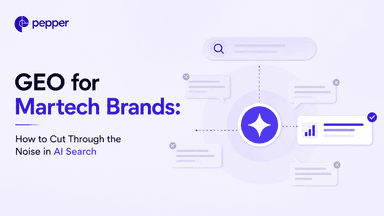 GEO for martech brands