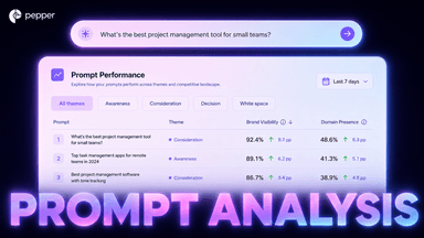 Pepper's Prompt Analysis
