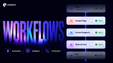 Pepper launches Workflows