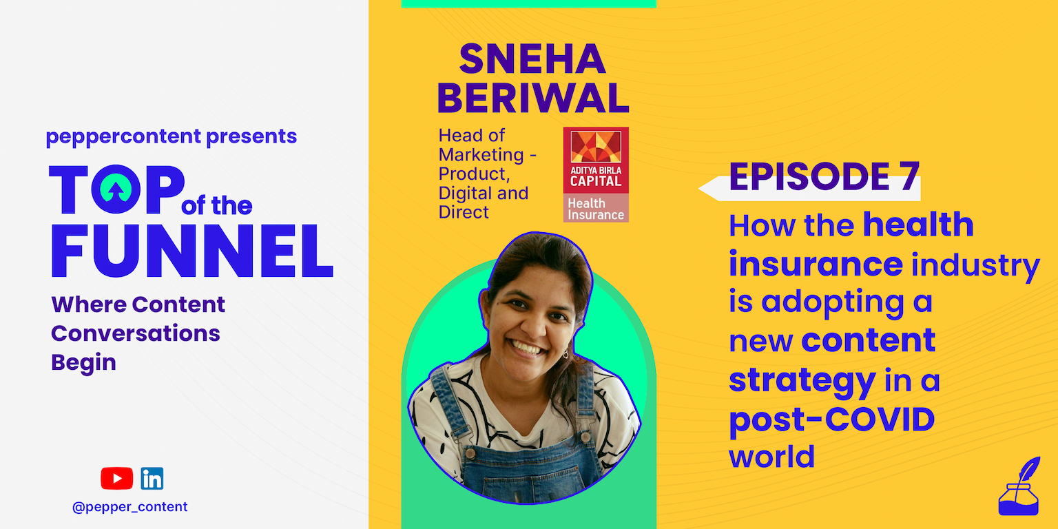 Episode #7: How the Health Insurance Industry is Adopting a New Content Strategy in a Post-COVID World