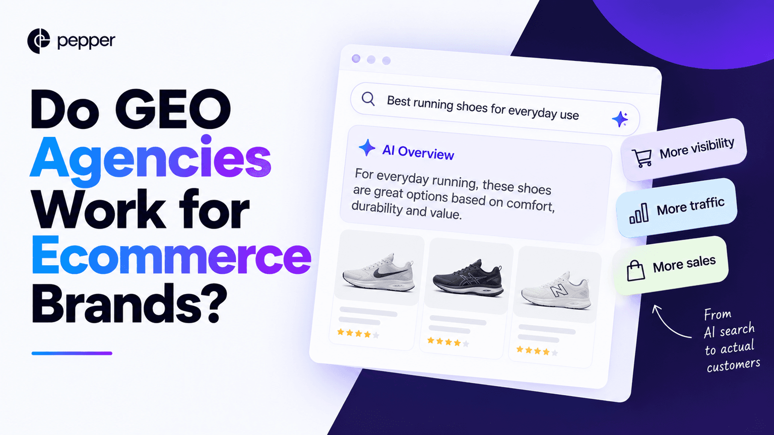 Do GEO agencies work for ecommerce brands?