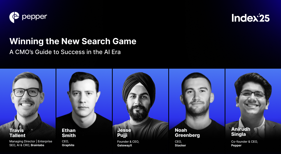 Winning the New Search Game: A CMO’s Guide to Success in the AI Era | Index’25