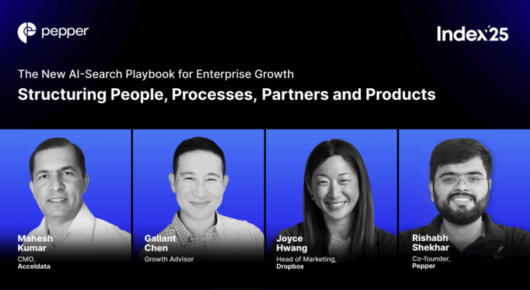 The New AI Search Playbook for enterprise growth structuring people processes partner and products