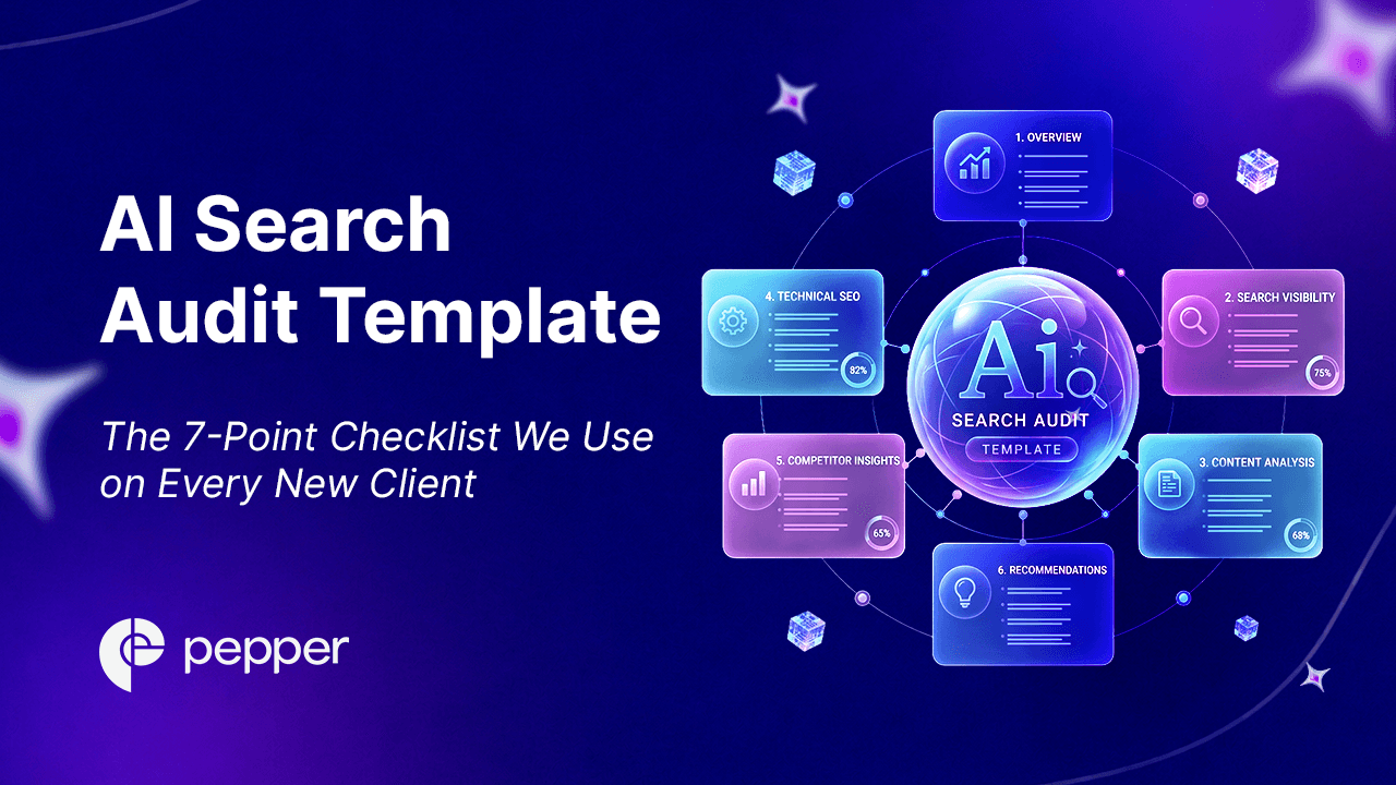 AI Search Audit Template: The 7-Point Checklist We Use on Every New Client