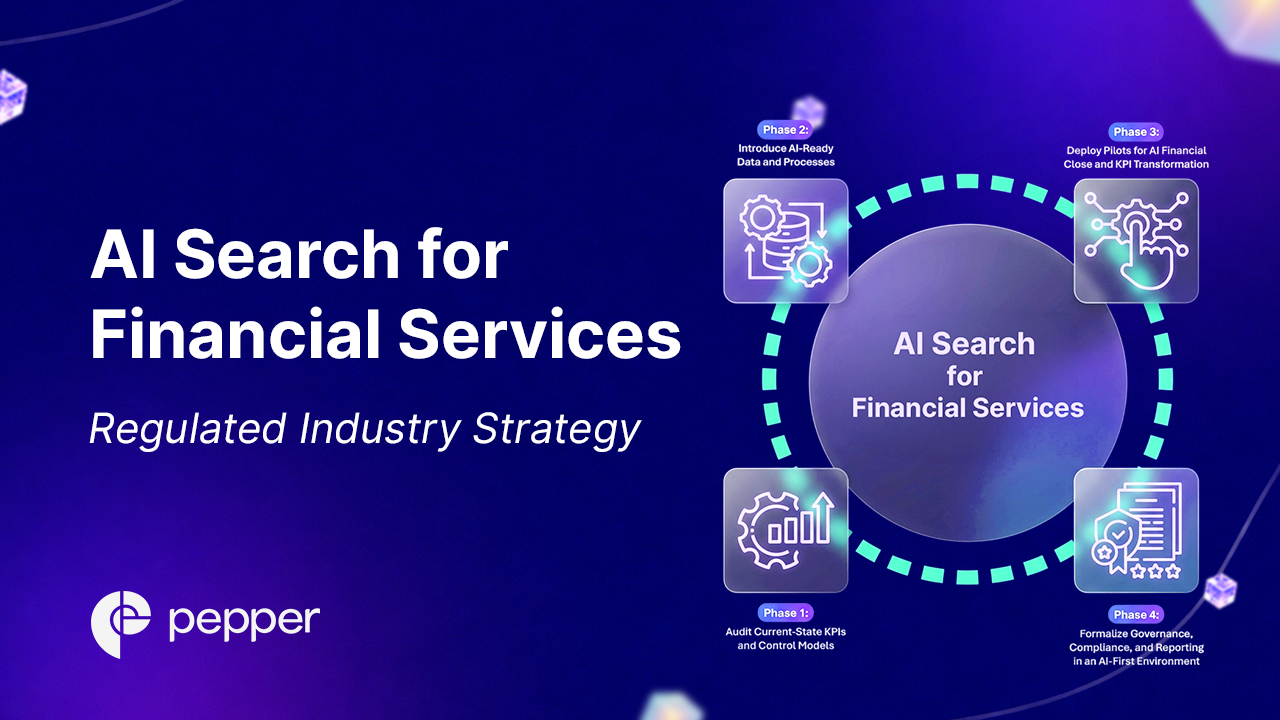 AI Search for Financial Services: Regulated Industry Strategy
