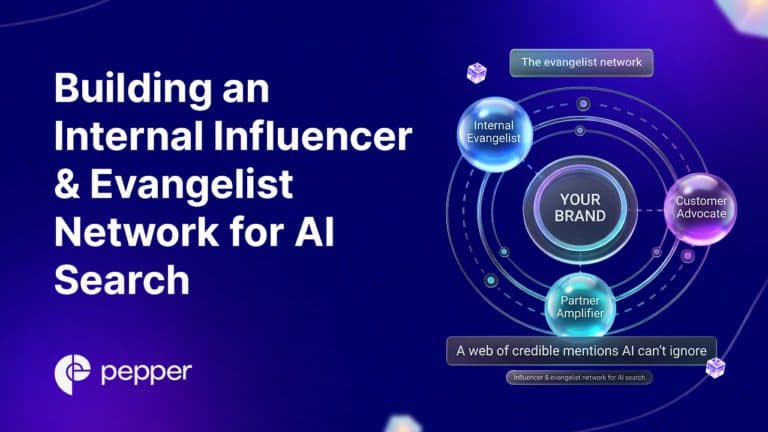 Building an internal influencer & evangelist network for AI Search