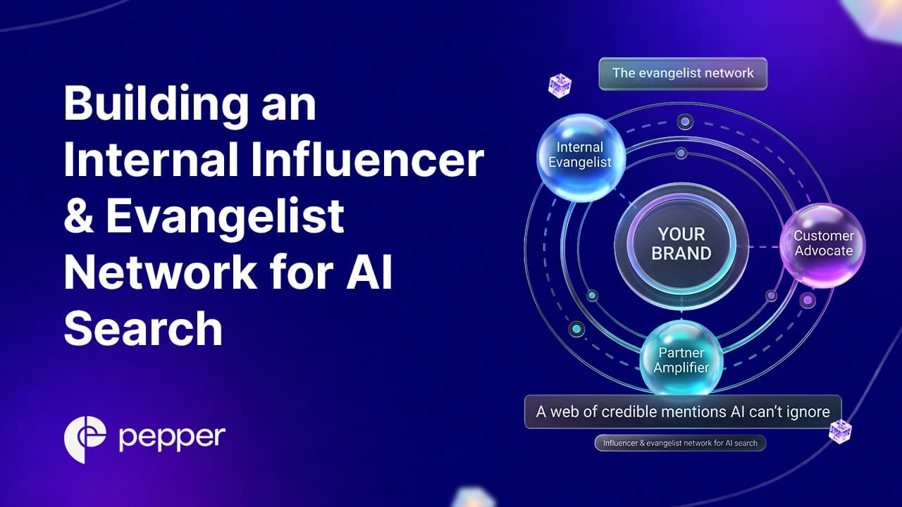 Building an Internal Influencer & Evangelist Network for AI Search