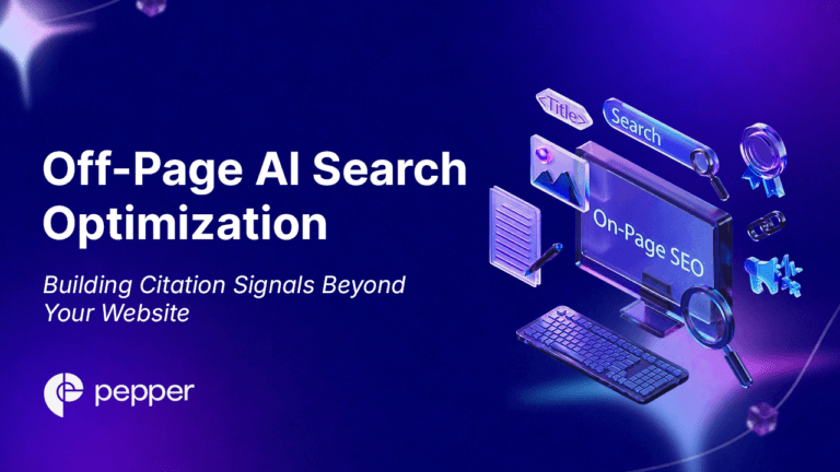 Off page AI Search Optimization