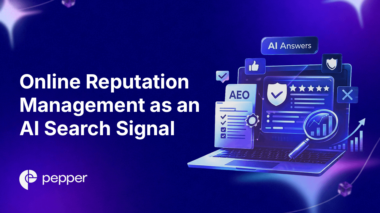 Online Reputation Management as an AI Search Signal