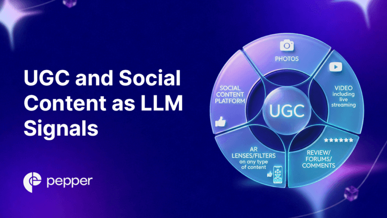 UGC & Social content as LLM Signals