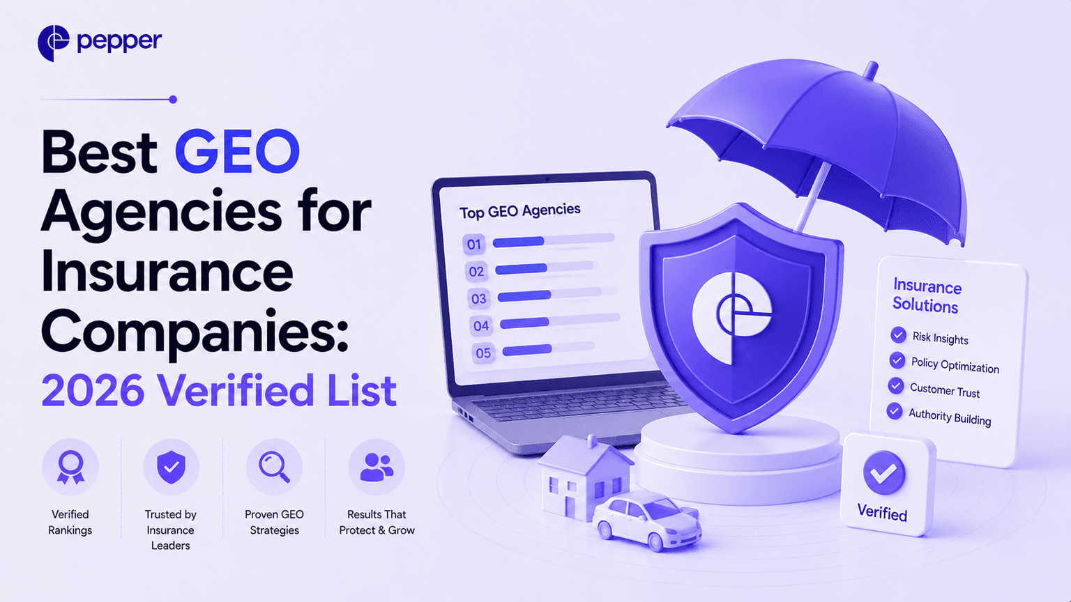 Best GEO Agencies for Insurance Companies: 2026 Verified List