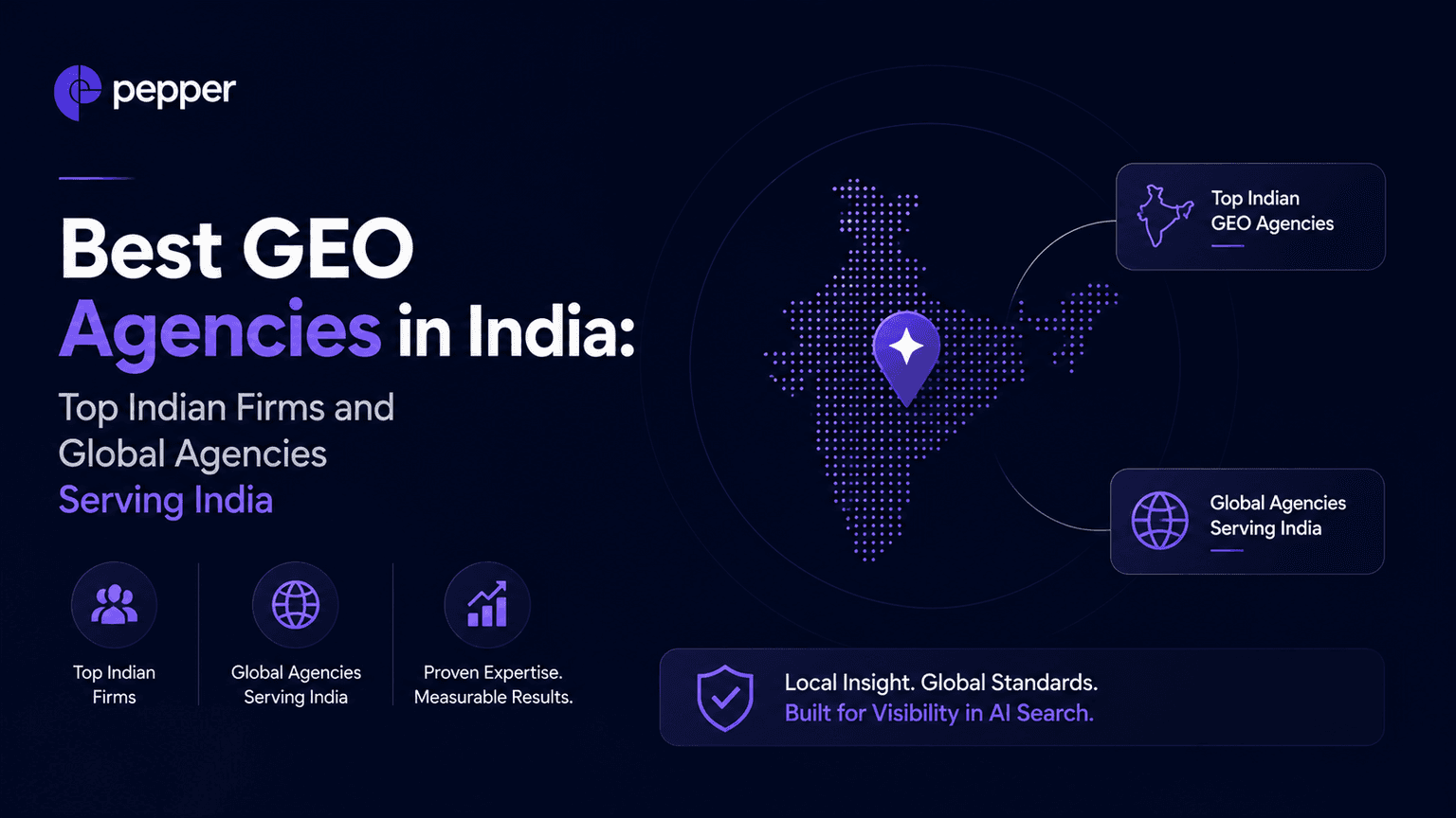 Best GEO Agencies in India: Top Indian Firms and Global Agencies Serving India