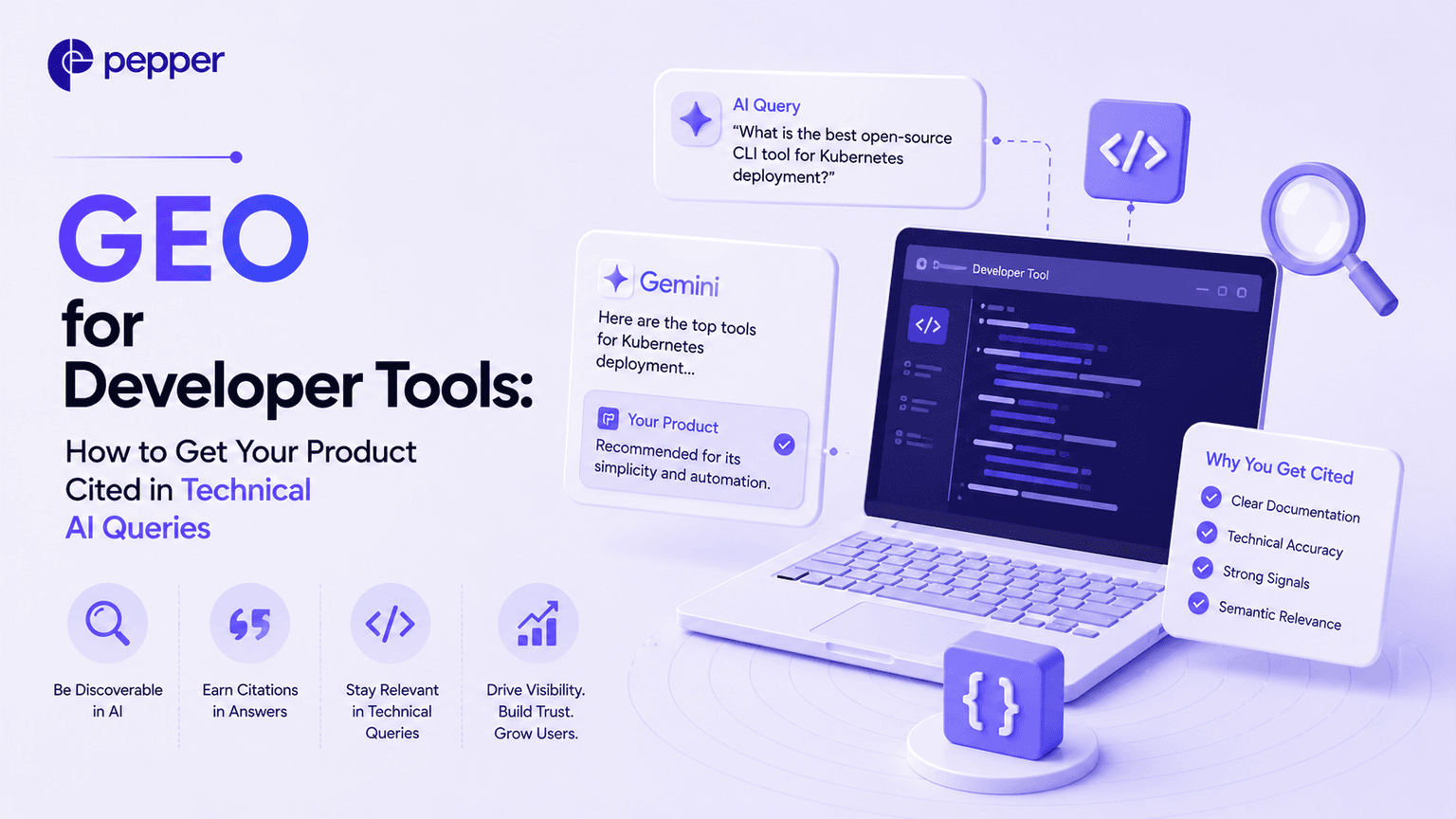 GEO for Developer Tools: How to Get Your Product Cited in Technical AI Queries
