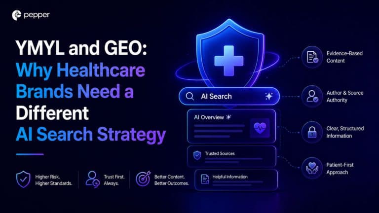 YMYL and GEO for healthcare brands