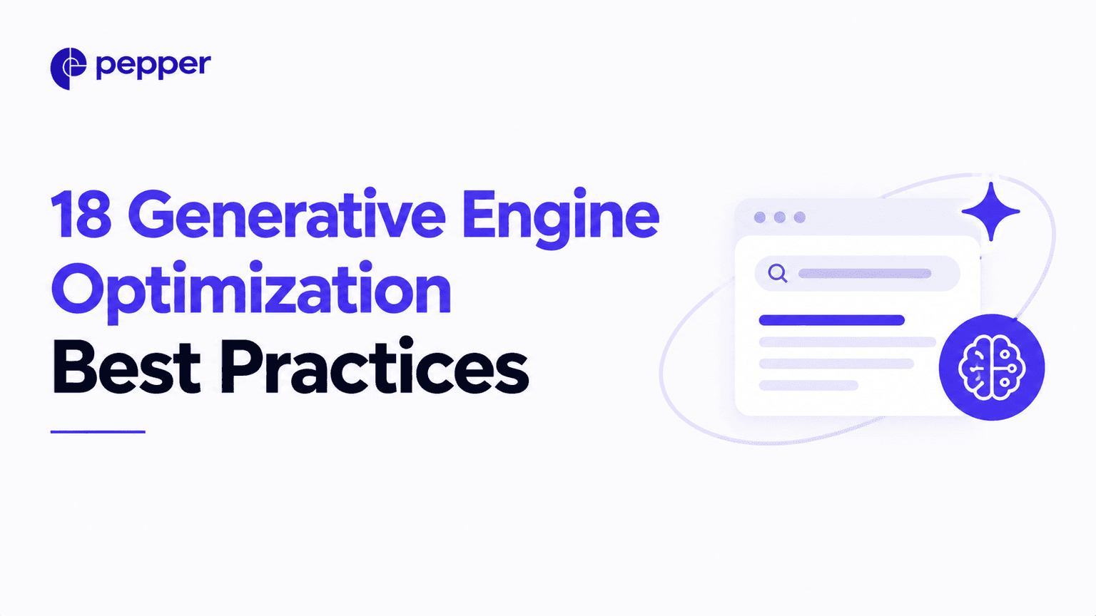 Eighteen generative engine optimization best practices grouped by evidence strength