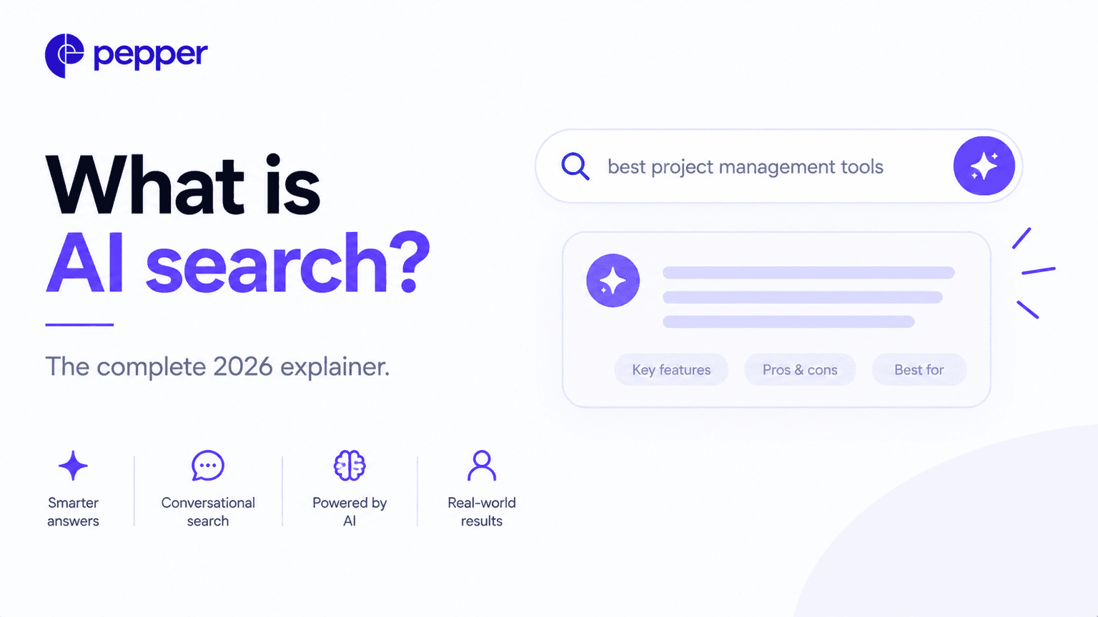 What is AI search? The complete 2026 explainer