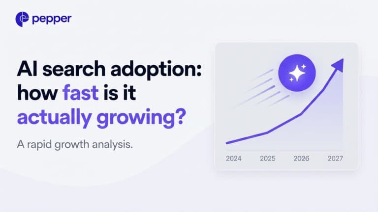 Verified AI search adoption figures from primary sources, and what each one measures