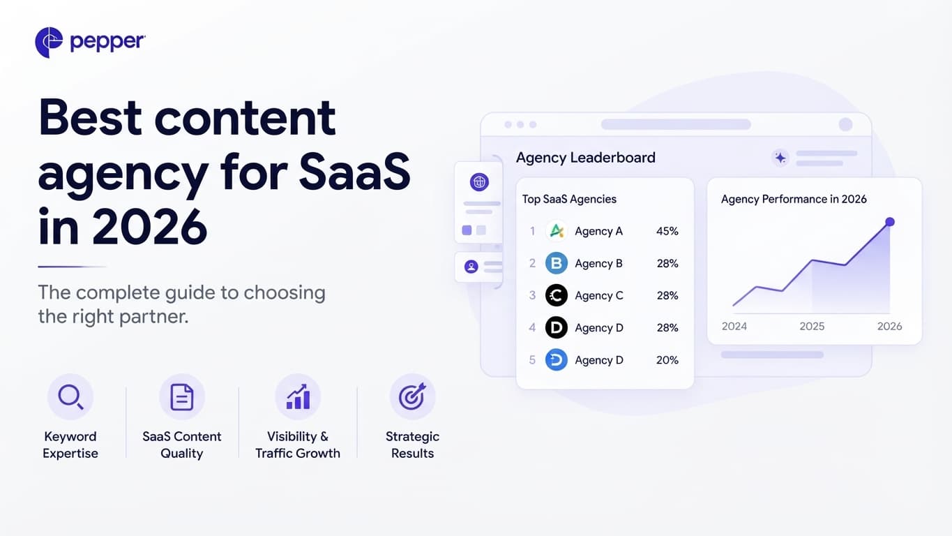 Best content agency for SaaS in 2026